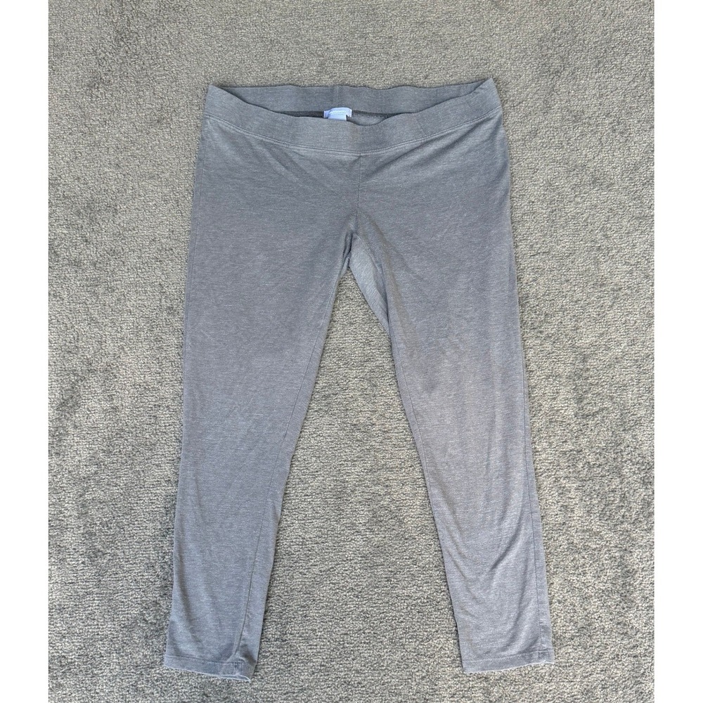 Gap Maternity Leggings Womens Small Gray Cotton Blend Low Rise‎ Under Belly USA